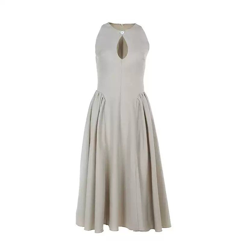 Cutout A-Line Dress
