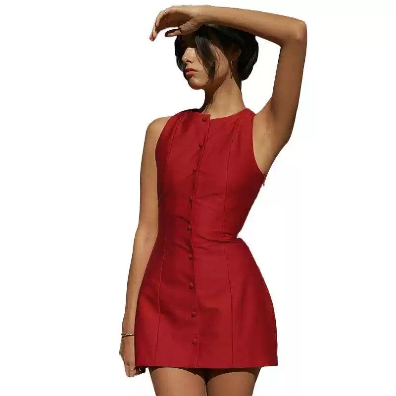 Figure-Flattering Mini Dress
