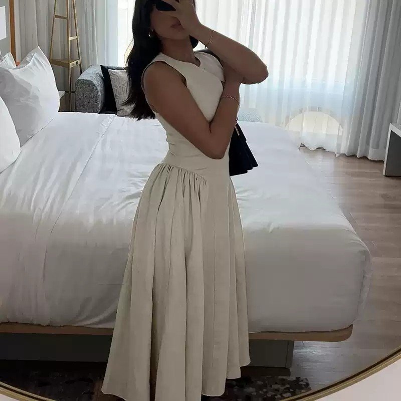 Cutout A-Line Dress - 图片 2