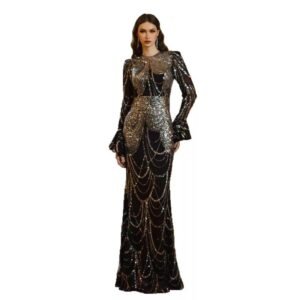 Sequin Evening Party Gown