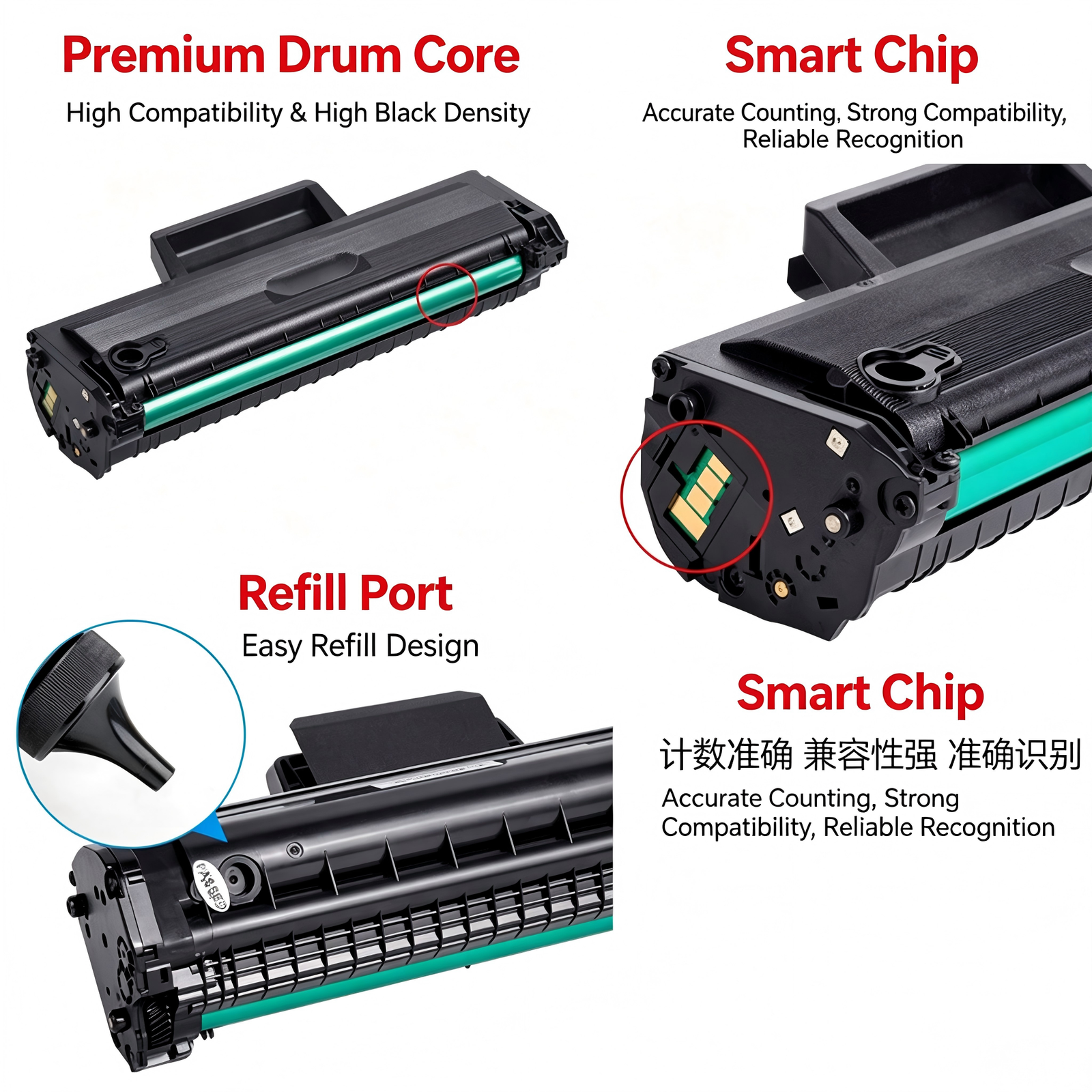 Compatible HP W1680A Toner Cartridge - Image 2